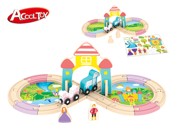 DIY粉色城堡軌道(型號(hào):AC7511)